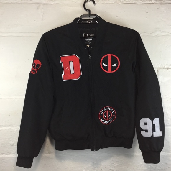 Marvel Other - Deadpool Bomber Jacket Large